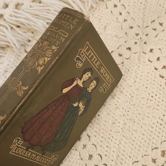 Rare 1913 Little Women by Louisa May Alcott Little Brown and Co Art - Picture 3 of 11